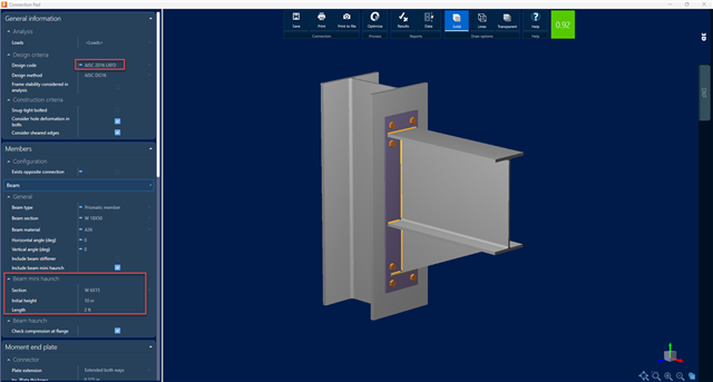 Conexión Viga-Columna AISC End Plate
